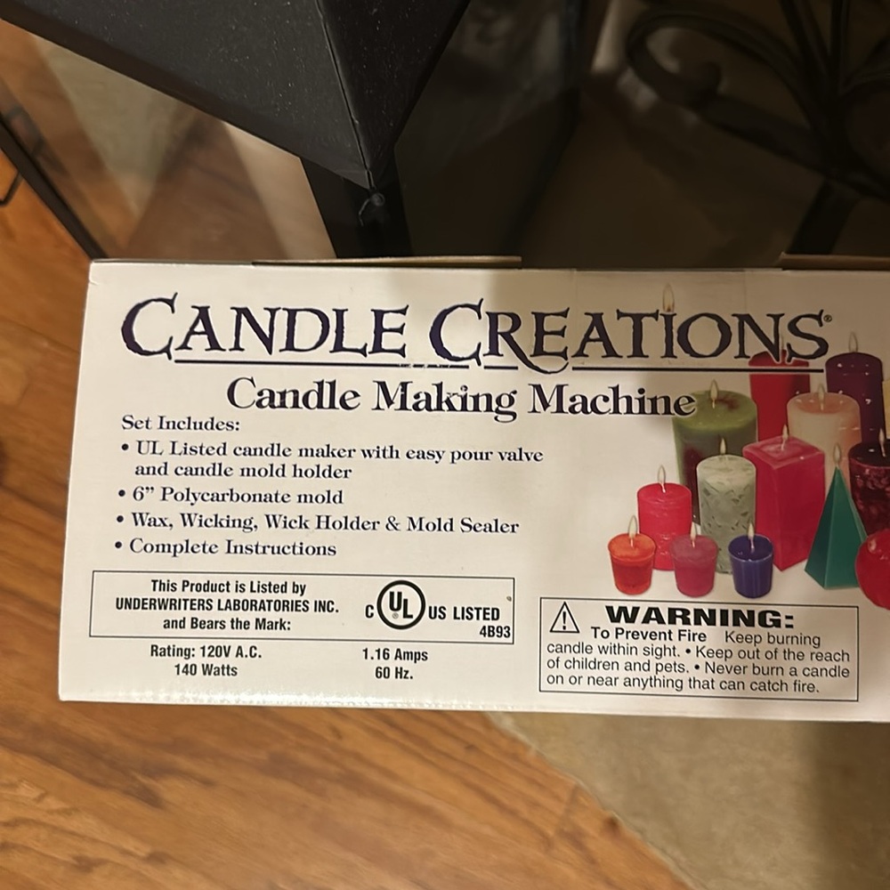 NEW Vintage Candle Creations Candle Making Machine - Picture 3 of 5
